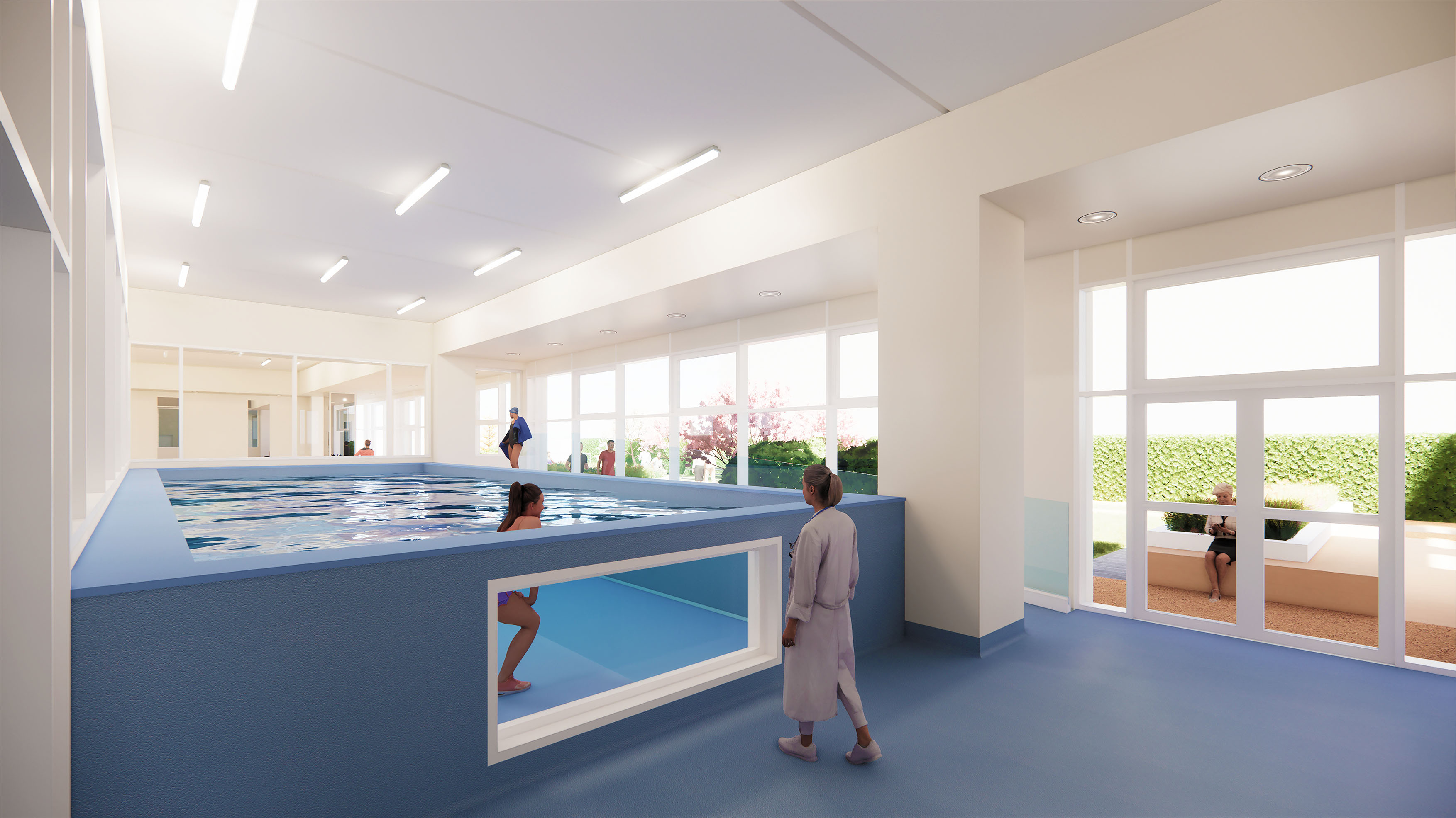Piscina riabilitativa — idrokinesiterapia